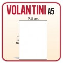 7.500 Volantini A5 14,8x21 cm