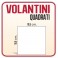 250 Volantini Quadrato S 10,5x10,5 cm