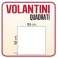 1.250 Volantini Quadrato S 10,5x10,5 cm