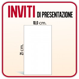 500 Cartoline 10x21 cm