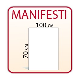 10 Manifesti 70x100 cm
