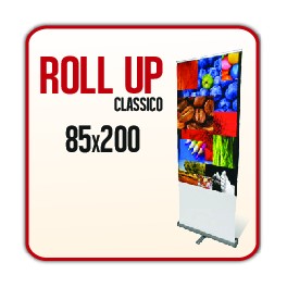 Rollup classico 85x200 cm - Completo di Stampa