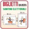 10.000 Santini Elettorali 8,5x5,5 cm.