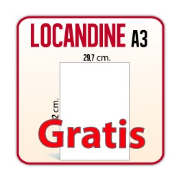 5 Locandine A3 - Gratis