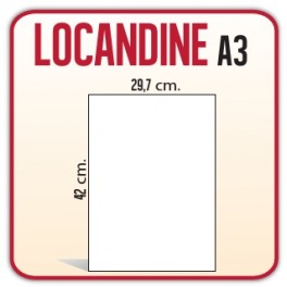 10 Locandine A3 - Stampa in 24 H