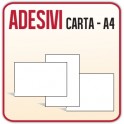 10 Etichette in Carta Adesiva A4