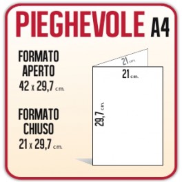 5.000 Pieghevoli A4