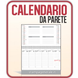 10 Calendari da Parete A4