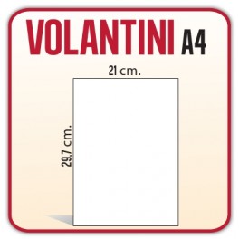 10 Locandine, Flyer o Volantini A4