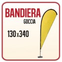 Bandiera a Goccia 130x340 cm