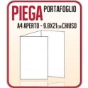 Pieghevole o Brochure 9.8x21cm.