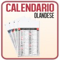 100 Calendari Olandesi da Muro Classic - f.to 29x42,5 cm