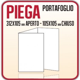 5000 Pieghevoli o Brochure 10,5x10,5 cm.