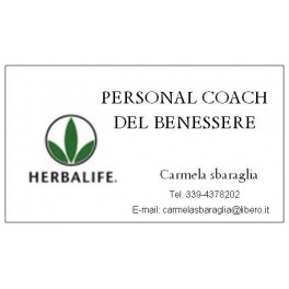 Biglietti da Visita rappresentanti Herbalife