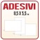 8,5x5,5 - Etichette Adesive PVC