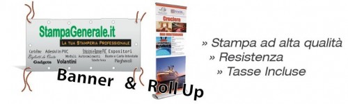 Striscioni-Banner & Roll up