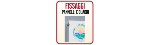 Fissaggi Targhe e Pannelli