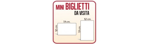 Novità - Mini - Biglietti da Visita